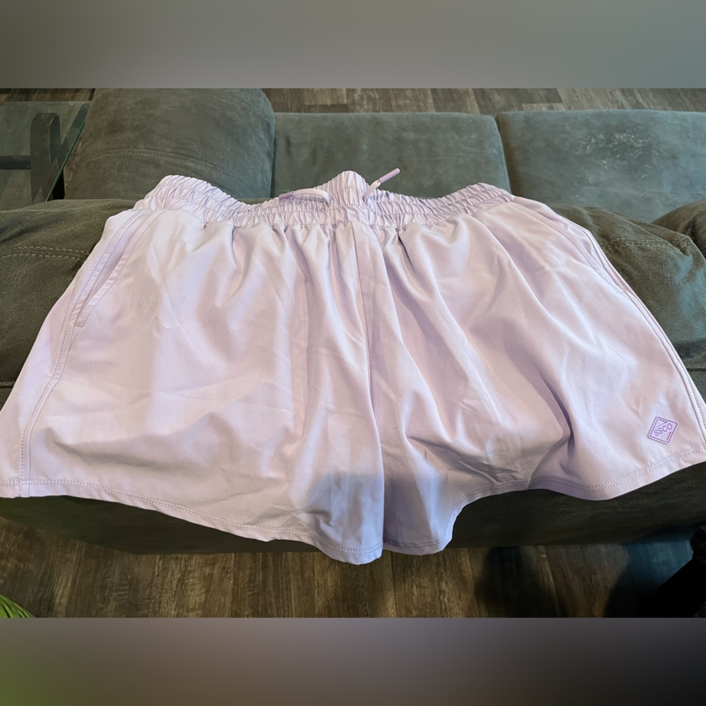 Purple shorts